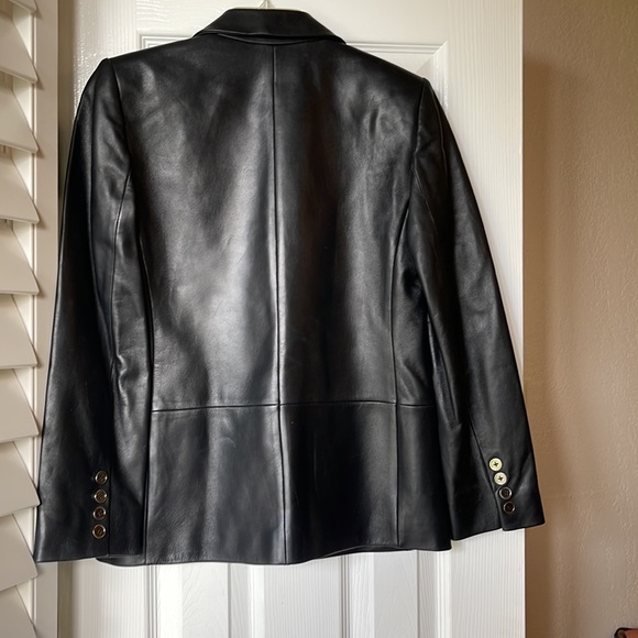 Stunning leather jacket - new without tags - perfect condition - Picture 3 of 5